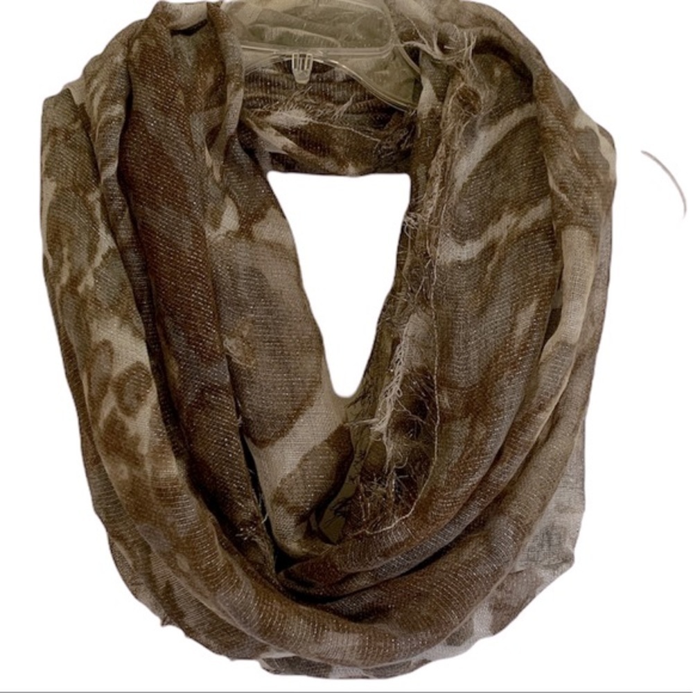 Collection eighteen green brown tan camouflage camo colors scarf wrap